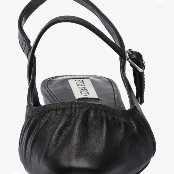 Steve Madden Garson Mary Jane Sling Back Leather Ballet Flats 10 - Picture 6 of 12